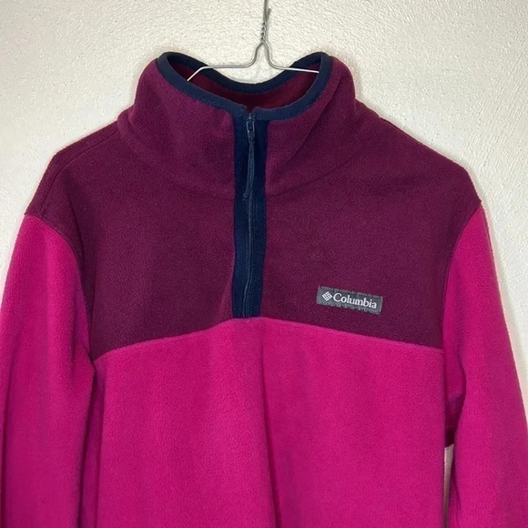 COLUMBIA 1/4 Zip up Fleece Sweater size small - Picture 3 of 5